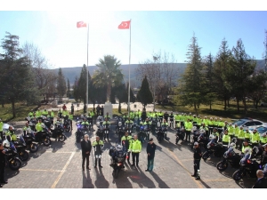 Muğla’da Motosikletli Trafik Tim Sayısı 75’e Çıktı