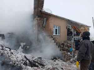 Kalorifer Kazanında Çıkan Yangın Korkuttu