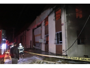 Adana’da Deri Fabrikasında Yangın: 1 Ölü
