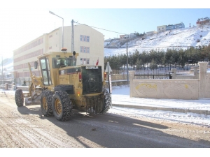 Bayburt Belediyesinden Karla Mücadele Çalışması