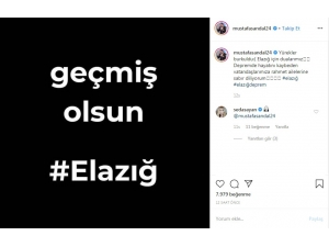 Ünlü İsimlerden Deprem Sonrası Paylaşım