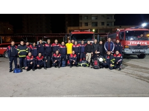 Büyükşehir’in Uzman Ekipleri Elazığ’da