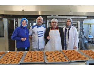 Depremzedeler İçin Glütensiz Simit