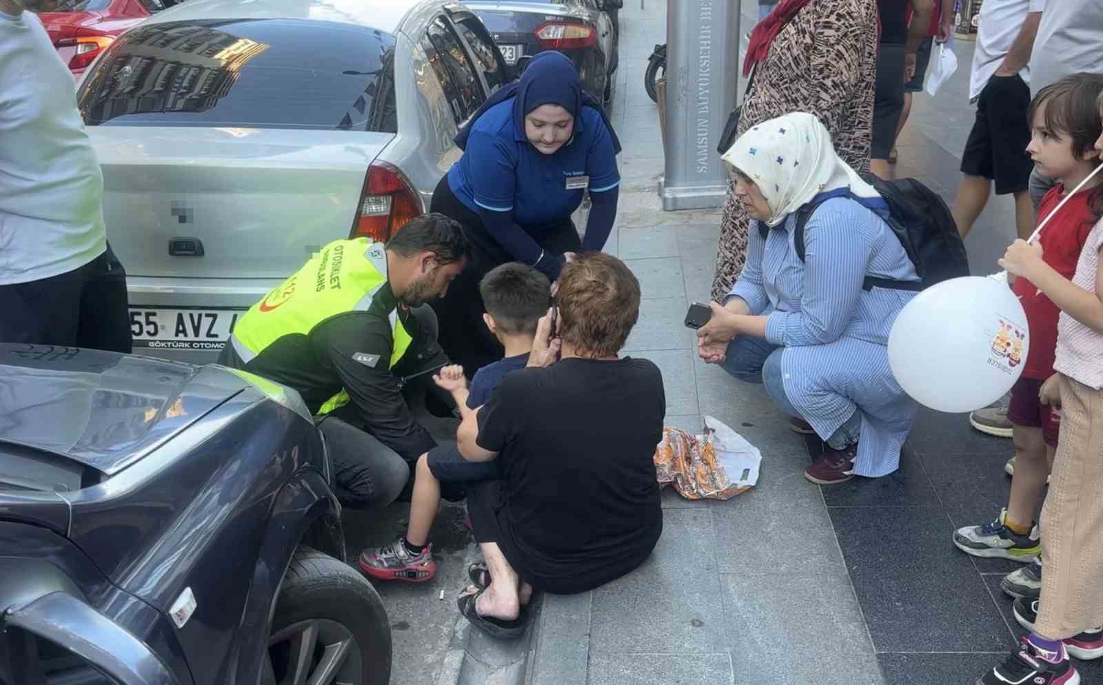 samsun-da-otomobilin-carptigi-5-yasindaki-cocuk-hafif-sekilde-yaralandi