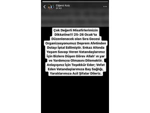 Duyarlı Esnaftan Örnek Davranış