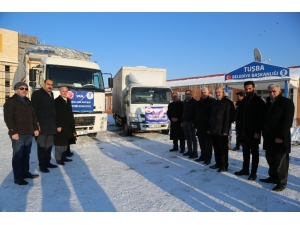 Tuşba Belediyesinden Elazığ’a Yardım