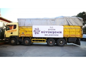 Aydın Büyükşehir Belediyesi Deprem Bölgesine Yardım Elini Uzattı