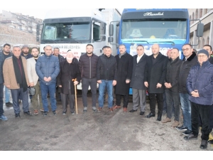 Nevşehir’den Deprem Bölgesine 9 Tır Yardım Malzemesi