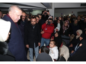 Cumhurbaşkanı Erdoğan Malatya’da Deprem Bölgesinde