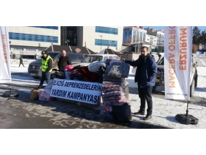 Erzurumlu Besici Depremzedeler İçin Koyun Bağışında Bulundu
