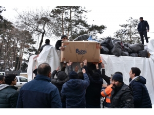 Tatvan Belediyesi Depremzedeler İçin Yardım Kampanyası Başlattı