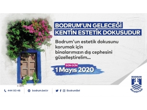 Bodrum’da Binaların Dış Cepheleri Güzelleşecek