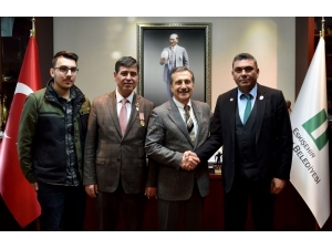 Şehit Yakınları Ve Gazilerden Ataç’a Ziyaret