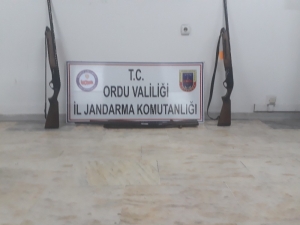 Kaçak Avcılık Yapan 4 Kişiye Suçüstü