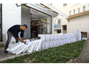 Manavgat’tan 28 Tonluk Yardım Tırı Elazığ’a Yola Çıktı