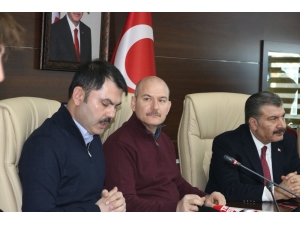 Üç Bakan’dan Deprem Değerlendirmesi