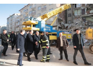 Şanlıurfa Heyeti Deprem Bölgesinde