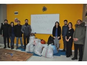 Yüksekova’dan Elazığ Ve Malatya’ya Yardım Eli