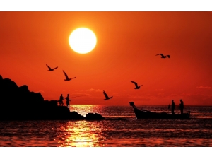 Trabzon’un Gün Batımını Hiç Böyle Görmediniz