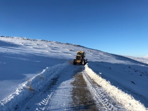 Çaldıran Belediyesinden Karla Mücadele Çalışması