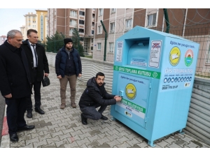 Başkan Demirtaş: "Giysi Kumbarası İle Ekonomiye Katkı Sağlamayı Hedefliyoruz”