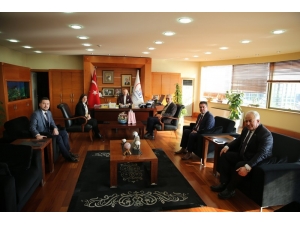 Başkanlardan Aydıner’e Ziyaret