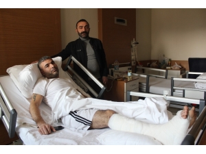 Deprem Anında Panik Oldu Aşağı Atladı