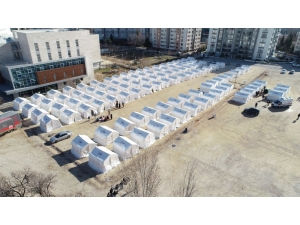 Elazığ’da Yeni Çadır Kentler Kuruldu