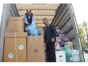 Elazığ’daki Depremzedeler İçin Alanya’dan 2 Tır Yola Çıktı