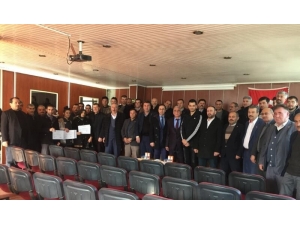 Ayvacık’ta Kursiyerlere Sertifika