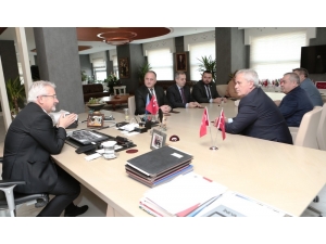 Kosova Heyetinden Erdem’e Ziyaret