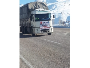 İpekyolu Belediyesinin Yardım Tırı Yola Çıktı