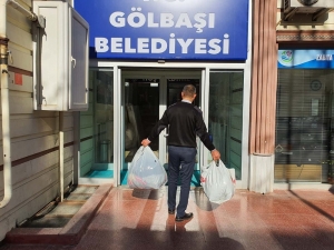 Gölbaşı Belediyesinden Elazığ’a Yardım Kampanyası