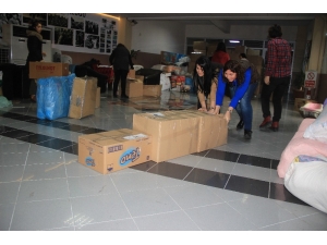 Edremit’ten Deprem Bölgesine Yardım Tırı Yola Çıktı