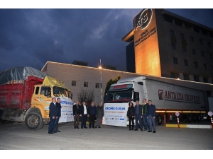 Antalya İş Dünyası Elazığ İçin Seferber Oldu