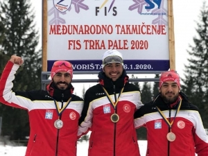 Vanlı Kayakçı Balkan İkincisi Oldu