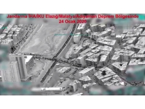 Milli İha’ların Gözünden Deprem Bölgesi