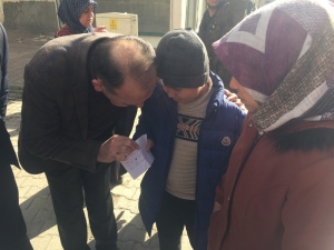 Başkan Akın Elazığ’da Depremzedelerle Buluştu