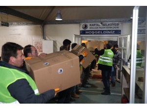 Kartal’dan Elazığ’a Yardım Tırı Yola Çıktı