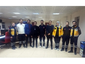 112 Çalışanları Deprem Anında Görev Yerlerini Terk Etmedi