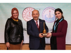 Müdür Başyiğit, Türkiye Birincisi Genç Aşçıyı Tebrik Etti