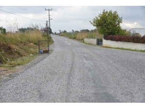 Anamur’da Asfalt Çalışması