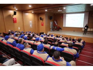 Haliliye’den Temizlik Personeline İş Sağlığı Ve Güvenliği Eğitimi