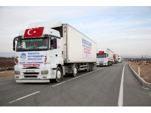 Sakaryalıların Destekleri Deprem Bölgesine Ulaştı