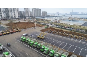 Wuhan’da İkinci Hastanenin İnşası Sürüyor