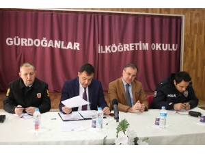 Hacılar’da Güvenlik Ve Muhtarlar Toplantısı Yapıldı