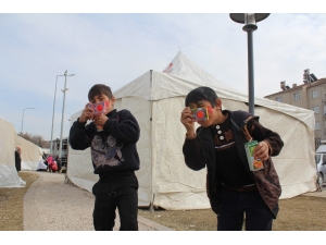Depremin Vurduğu Elazığ’da, Çocukların Çadır Kentlerde Yaşamı