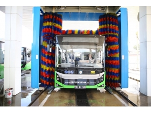 Denizli Büyükşehir Otobüsleri 365 Gün Temizleniyor