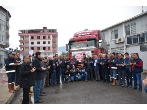Bozyazı’dan Elazığ’a Yardım Tırı