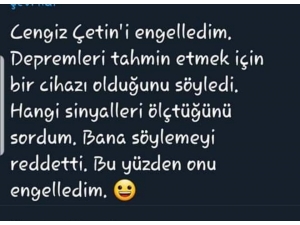 Deprem Tahmincileri Sosyal Medyada Kapıştı